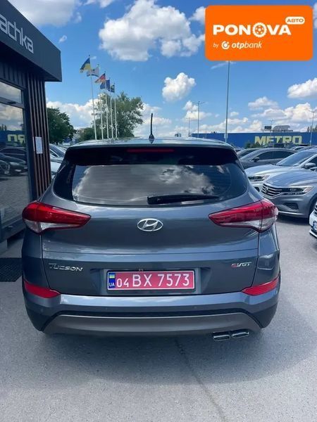 Hyundai Tucson, 2015 г., Дизель, 160 тыс. км, Внедорожник / Кроссовер, Серый, Днепр (Днепропетровск) AT-10419880 фото