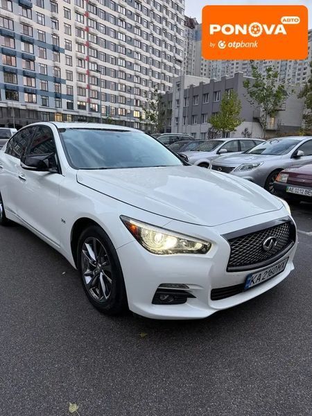 Infiniti Q50, 2017 г., Бензин, 127 тыс. км, Седан, Белый, Киев AT-10404285 фото