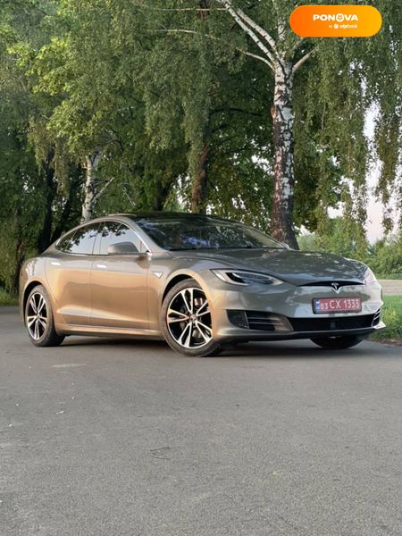 Tesla Model S, 2015, Електро, 142 тис. км, Ліфтбек, Коричневий, Луцьк Cars-Pr-68512 фото