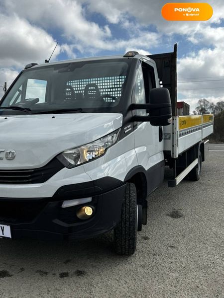 Iveco Daily груз., 2018, Дизель, 3 л., 149 тыс. км, Борт, Белый, Стрый 45356 фото