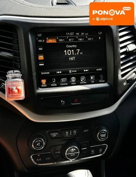 Jeep Cherokee, 2017 р., Бензин, 93 тис. км, Позашляховик / Кросовер, Синій, Львів AT-10398787 фото
