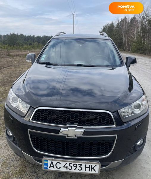 Chevrolet Captiva, 2012, Дизель, 2.2 л., 173 тис. км, Позашляховик / Кросовер, Чорний, Камінь-Каширський Cars-Pr-66711 фото