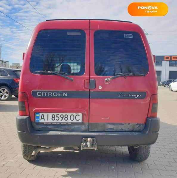 Citroen Berlingo, 2003, Дизель, 1.9 л., 196 тыс. км, Вантажний фургон, Красный, Киев 40560 фото