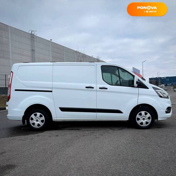 Ford Transit Custom, 2018, Дизель, 2 л., 177 тис. км, Вантажний фургон, Білий, Київ 38233 фото