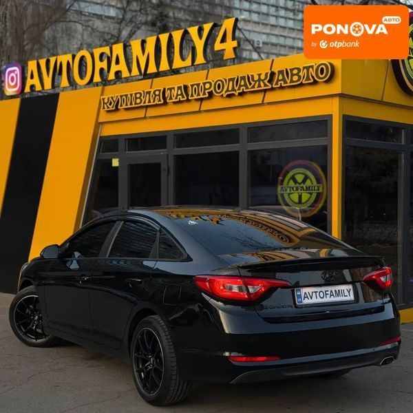 Hyundai Sonata, 2014 р., Газ, 227 тис. км, Седан, Чорний, Київ AT-10417994 фото