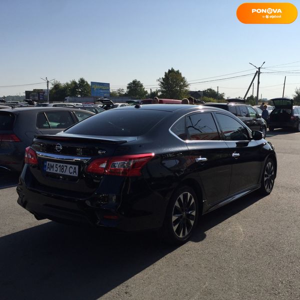 Nissan Sentra, 2019, Бензин/Газ, 1.8 л., 88 тыс. км, Седан, Чорный, Житомир 4763 фото