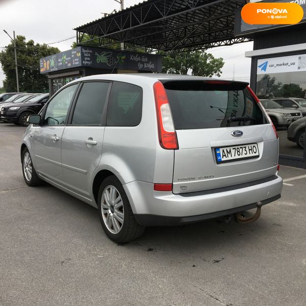 Ford C-Max, 2005, Бензин, 1.6 л., 175 тис. км, Хетчбек, Сірий, Житомир 109528 фото