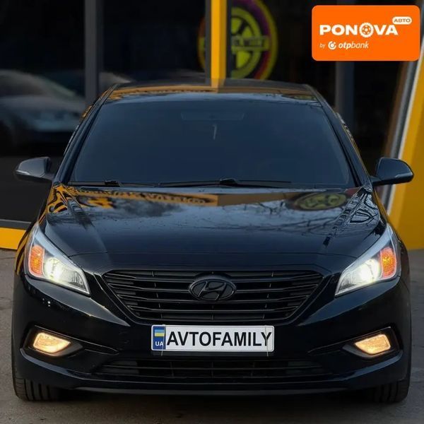 Hyundai Sonata, 2014 р., Газ, 227 тис. км, Седан, Чорний, Київ AT-10417994 фото