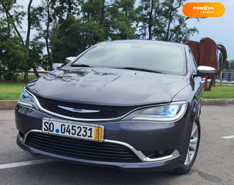 Chrysler 200, 2015, Бензин, 2.4 л., 151 тыс. км, Седан, Серый, Киев Cars-Pr-64225 фото