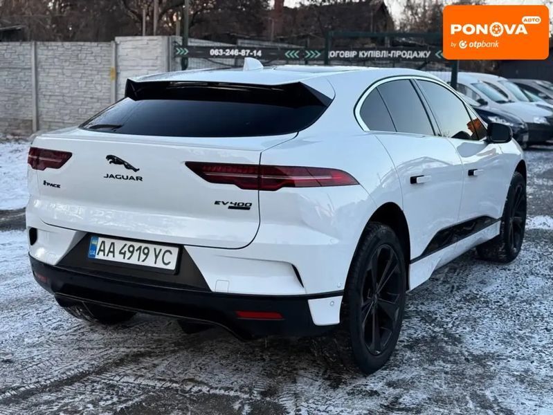 Jaguar I-Pace, 2019 р., Електро, 45 тис. км, Позашляховик / Кросовер, Білий, Дніпро (Дніпропетровськ) AT-10409191 фото