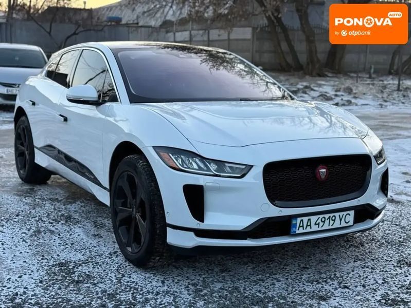 Jaguar I-Pace, 2019 р., Електро, 45 тис. км, Позашляховик / Кросовер, Білий, Дніпро (Дніпропетровськ) AT-10409191 фото