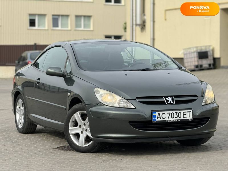 Peugeot 307, 2005, Бензин, 2 л., 98 тис. км, Кабріолет, Зелений, Луцьк Cars-Pr-64825 фото