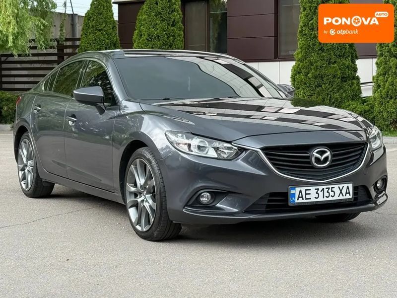 Mazda 6, 2016 р., Бензин, 160 тис. км, Седан, Сірий, Дніпро (Дніпропетровськ) AT-10418608 фото