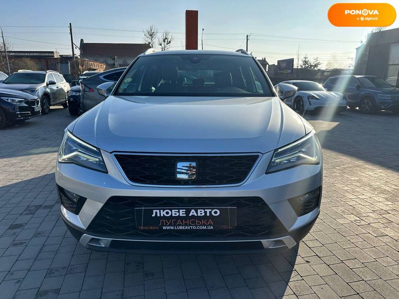 Seat Ateca, 2019, Дизель, 2 л., 166 тыс. км, Внедорожник / Кроссовер, Серый, Львов 26780 фото