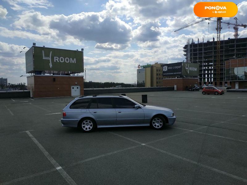 BMW 5 Series, 2002, Дизель, 2.5 л., 383 тыс. км, Универсал, Серый, Киев Cars-Pr-68228 фото