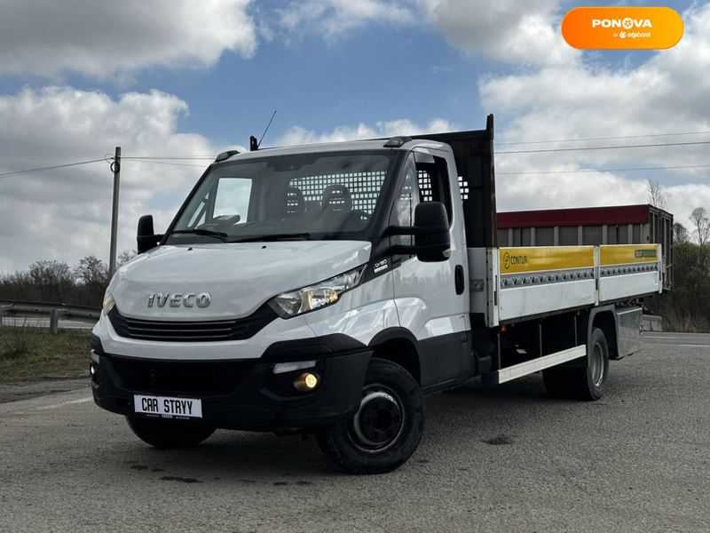 Iveco Daily груз., 2018, Дизель, 3 л., 149 тыс. км, Борт, Белый, Стрый 45356 фото