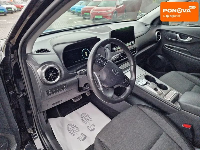 Hyundai Kona Electric, 2022 р., Електро, 39 тис. км, Позашляховик / Кросовер, Чорний, Вінниця AT-10407642 фото