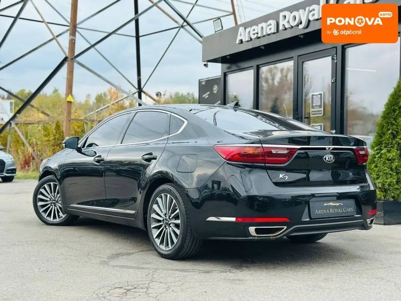 Kia K7, 2018 г., Газ, 173 тыс. км, Седан, Чорный, Харьков AT-10403413 фото