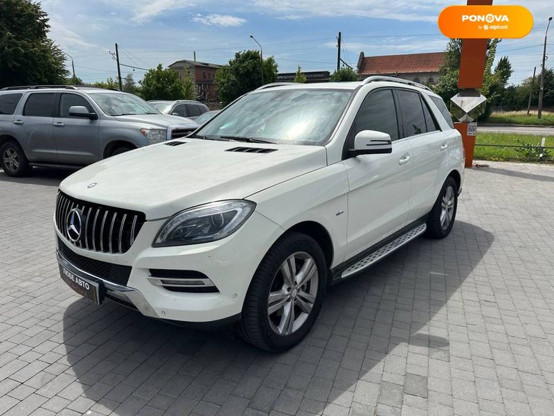 Mercedes-Benz M-Class, 2012, Дизель, 3 л., 283 тис. км, Позашляховик / Кросовер, Білий, Львів 102770 фото