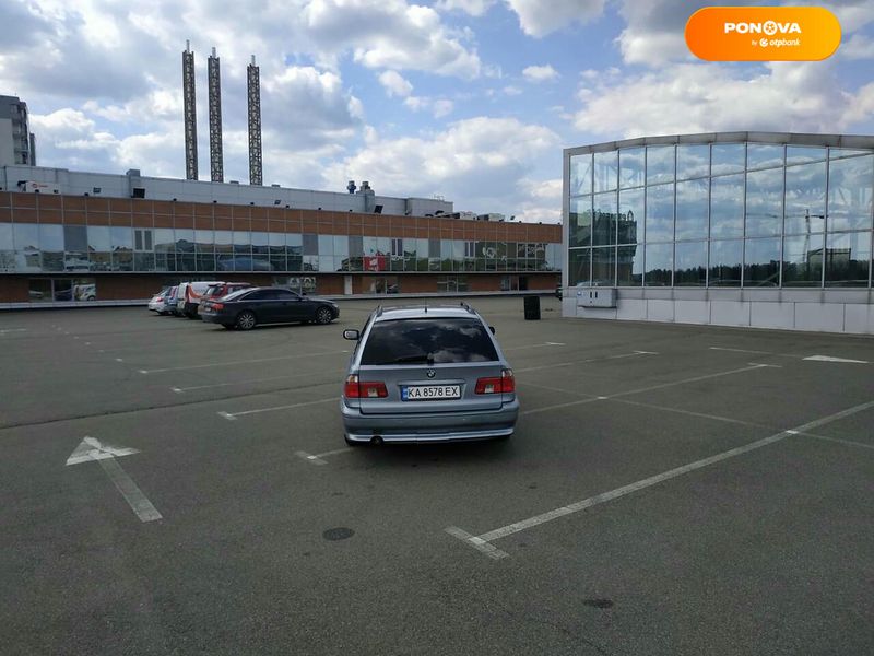 BMW 5 Series, 2002, Дизель, 2.5 л., 383 тыс. км, Универсал, Серый, Киев Cars-Pr-68228 фото