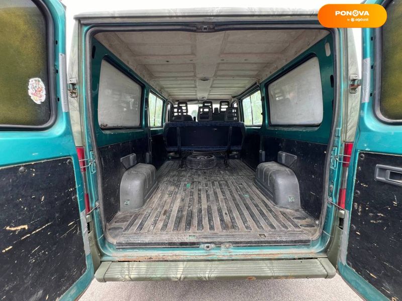 Fiat Ducato, 2001, Дизель, 2.8 л., 166 тис. км, Мікроавтобус, Зелений, Запоріжжя 40325 фото