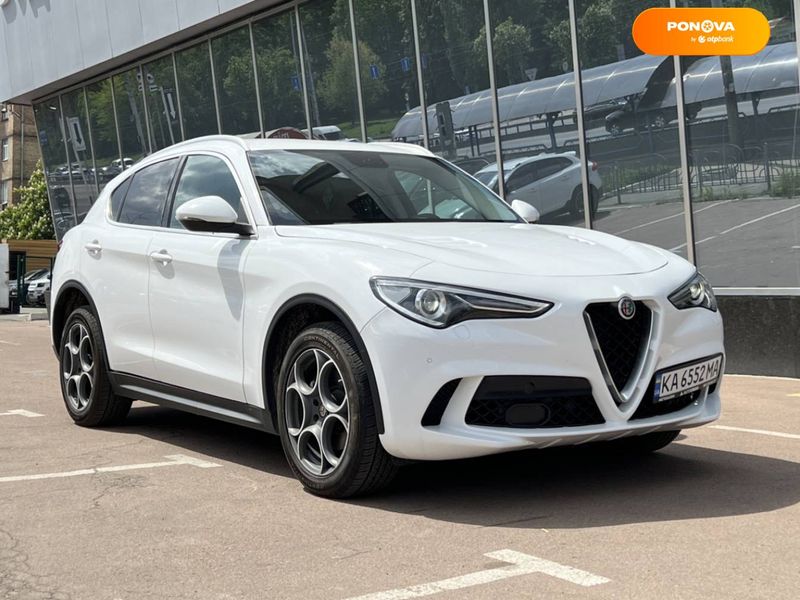 Alfa Romeo Stelvio, 2017, Бензин, 2 л., 137 тыс. км, Внедорожник / Кроссовер, Белый, Киев 102798 фото