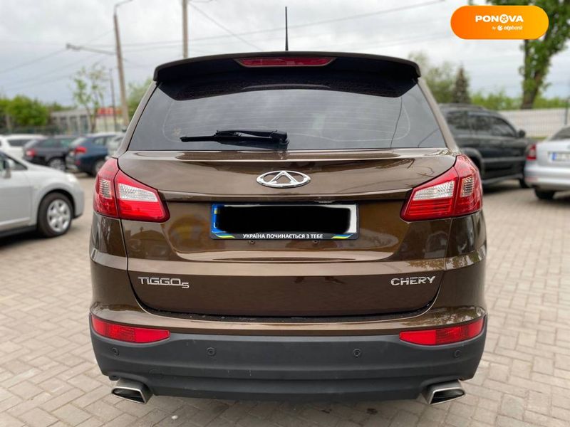 Chery Tiggo 5, 2016, Бензин, 2 л., 84 тис. км, Позашляховик / Кросовер, Коричневий, Кривий Ріг 53374 фото