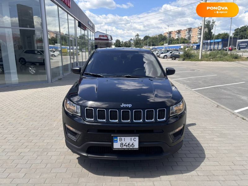 Jeep Compass, 2018, Газ пропан-бутан / Бензин, 2.4 л., 172 тис. км, Позашляховик / Кросовер, Чорний, Полтава 103463 фото