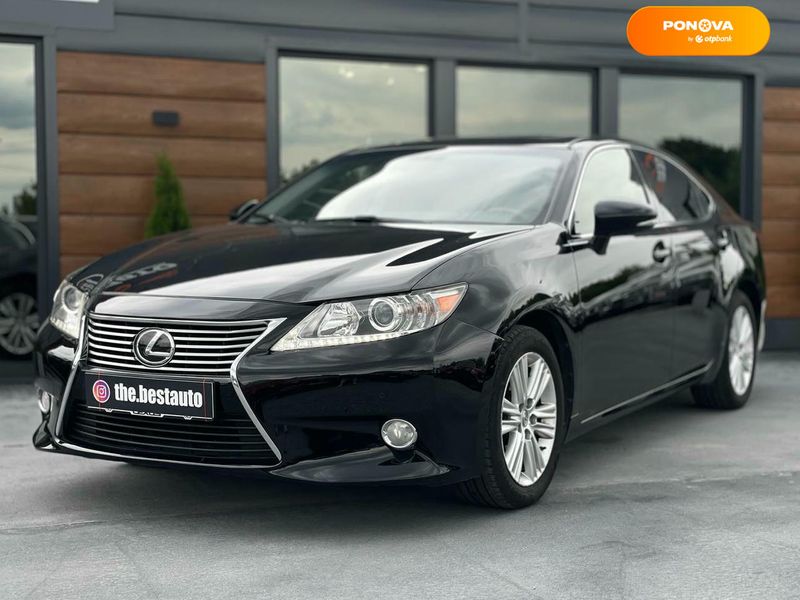 Lexus ES, 2013, Бензин, 3.46 л., 177 тис. км, Седан, Чорний, Рівне 97312 фото