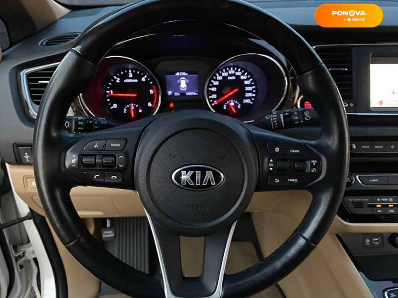 Kia Carnival, 2019, Дизель, 2.2 л., 139 тис. км, Мінівен, Білий, Київ 43944 фото