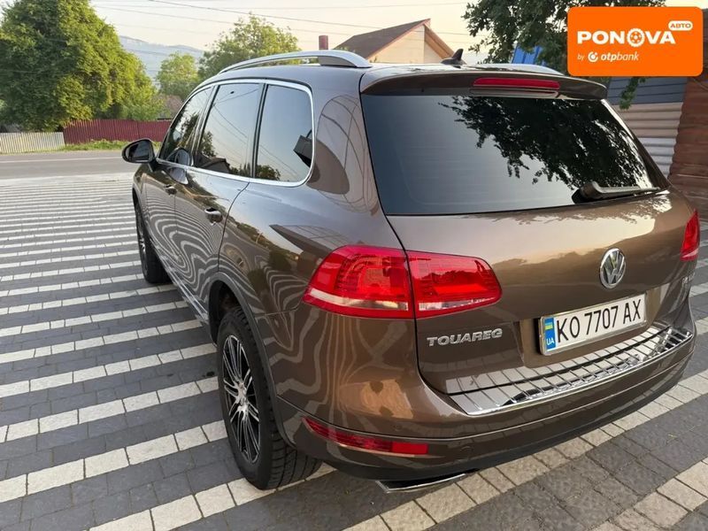 Volkswagen Touareg, 2012 г., Дизель, 225 тыс. км, Внедорожник / Кроссовер, Коричневый, Тячев AT-10406923 фото