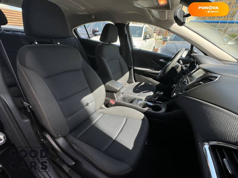 Chevrolet Cruze, 2017, Бензин, 1.4 л., 118 тыс. км, Седан, Чорный, Одесса 107141 фото