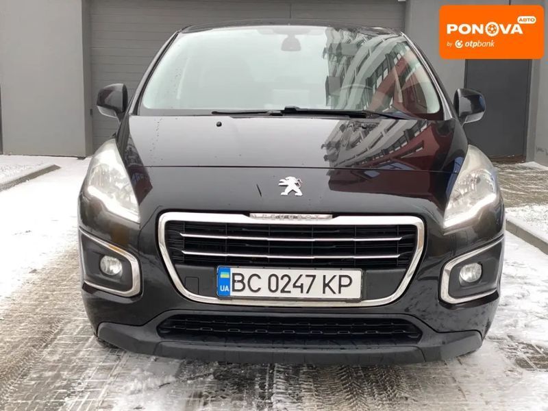 Peugeot 3008, 2015 р., Дизель, 179 тис. км, Позашляховик / Кросовер, Чорний, Львів AT-10408565 фото