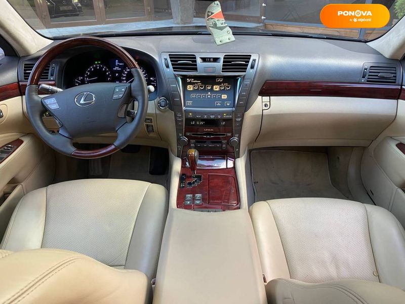 Lexus LS, 2009, Бензин, 4.6 л., 245 тис. км, Седан, Чорний, Одеса 14399 фото