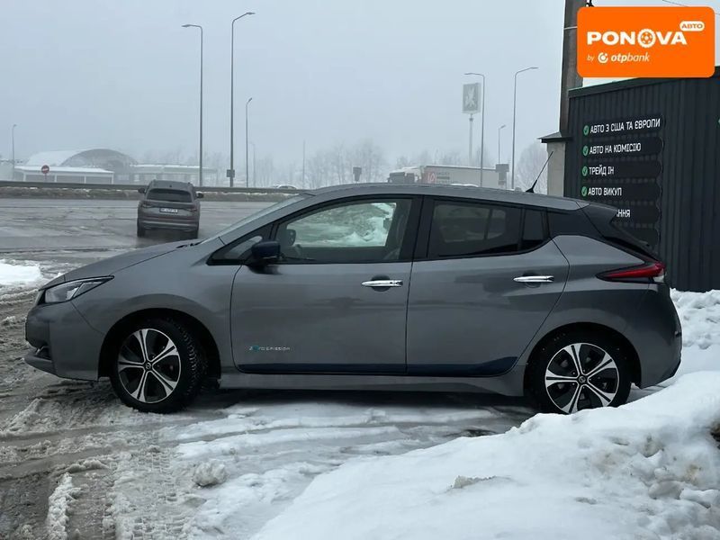 Nissan Leaf, 2018 г., Електро, 137 тыс. км, Хетчбек, Серый, Львов AT-10409712 фото
