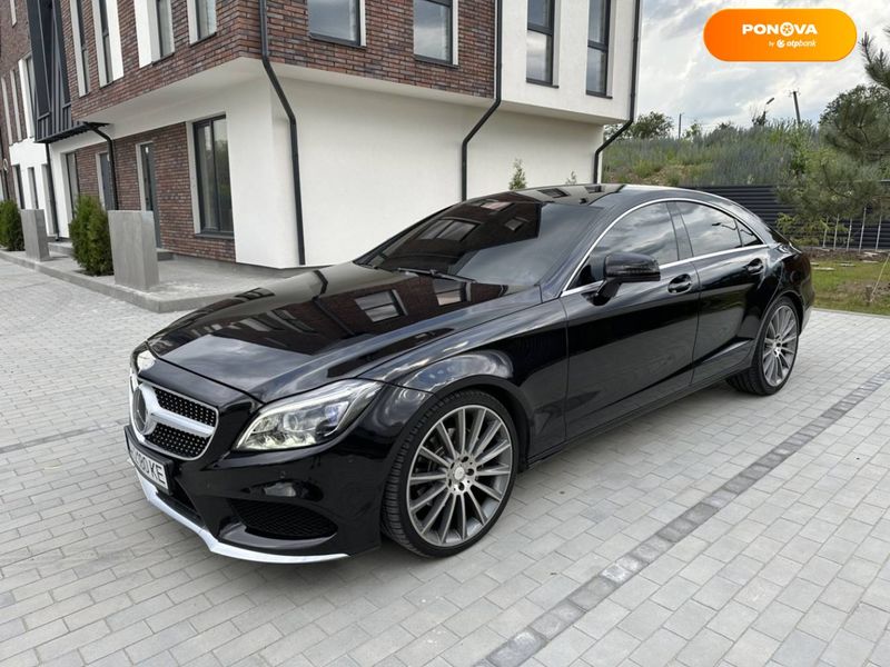 Mercedes-Benz CLS-Class, 2013, Дизель, 2.2 л., 220 тыс. км, Седан, Чорный, Умань Cars-Pr-63131 фото