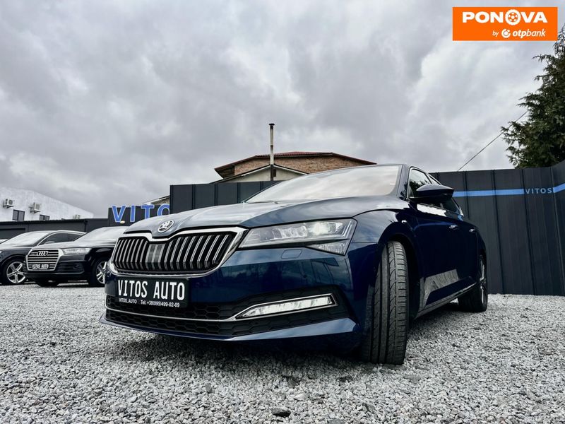 Skoda Superb, 2019, Дизель, 1.97 л., 89 тис. км, Лифтбек, Синий, Луцк 43221 фото