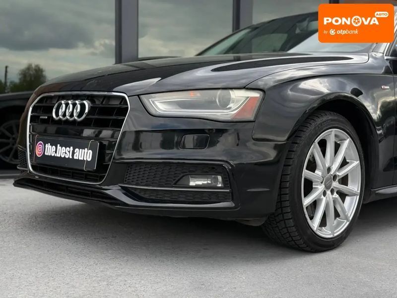 Audi A4, 2014 р., Бензин, 221 тис. км, Седан, Чорний, Рівне AT-10417692 фото