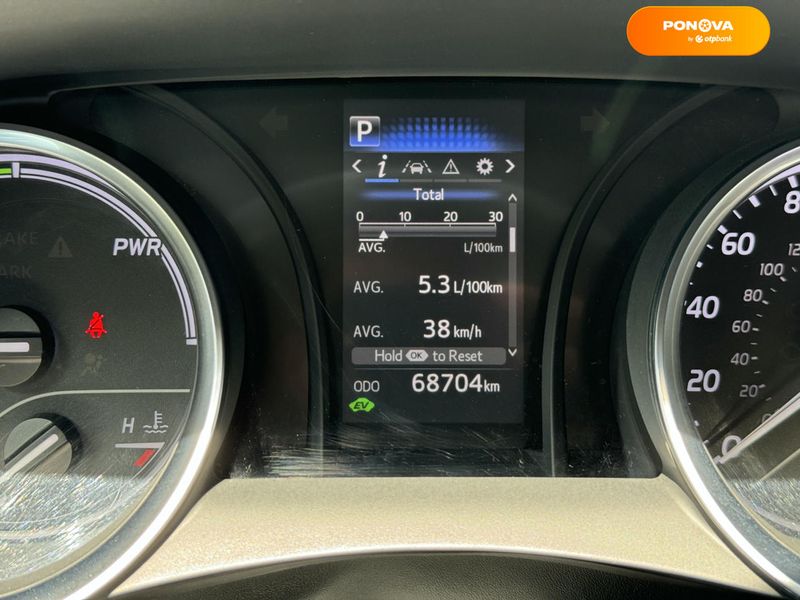 Toyota Camry, 2017, Гібрид (HEV), 2.49 л., 69 тис. км, Седан, Коричневий, Київ 111080 фото