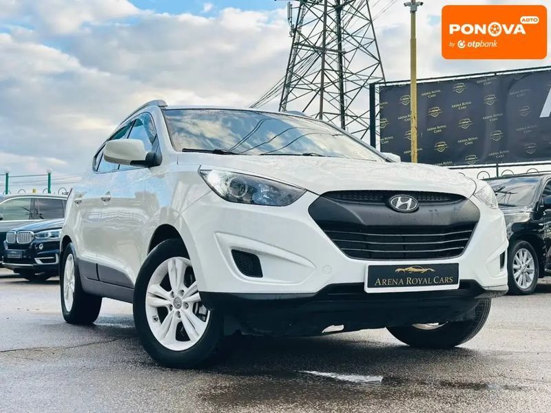 Hyundai Tucson, 2010 р., Бензин, 260 тис. км, Позашляховик / Кросовер, Білий, Харків AT-10403185 фото