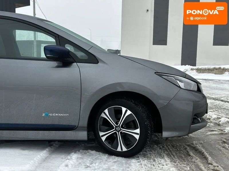 Nissan Leaf, 2018 г., Електро, 137 тыс. км, Хетчбек, Серый, Львов AT-10409712 фото