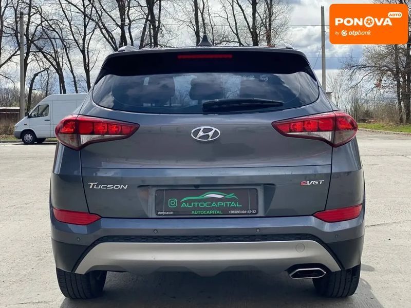 Hyundai Tucson, 2017 р., Дизель, 159 тис. км, Позашляховик / Кросовер, Сірий, Київ AT-10414829 фото