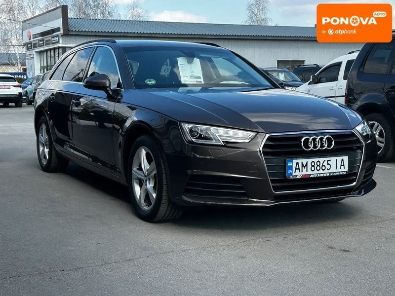 Audi A4, 2018 г., Дизель, 150 тыс. км, Универсал, Коричневый, Житомир AT-10414662 фото