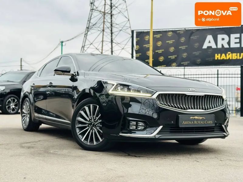Kia K7, 2018 г., Газ, 173 тыс. км, Седан, Чорный, Харьков AT-10403413 фото
