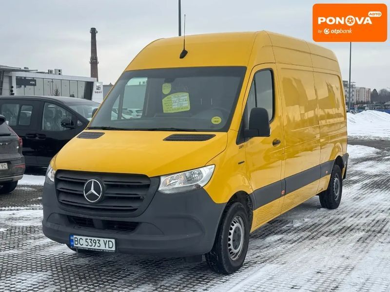 Mercedes-Benz eSprinter, 2020 г., Електро, 27 тыс. км, Микровен, Желтый, Львов AT-10409929 фото