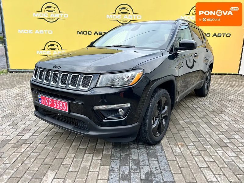 Jeep Compass, 2021 р., Бензин, 131 тис. км, Позашляховик / Кросовер, Чорний, Рівне AT-10423196 фото