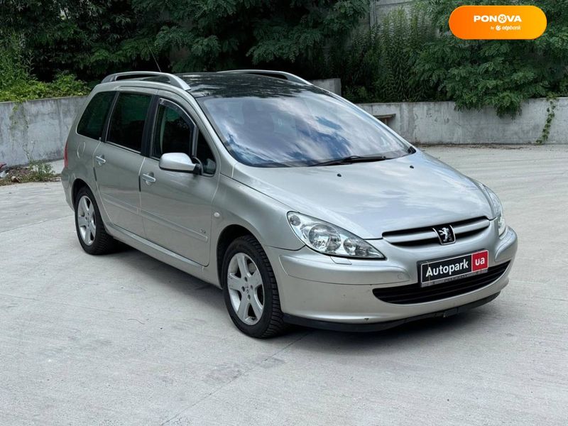 Peugeot 307, 2004, Дизель, 2 л., 276 тис. км, Універсал, Сірий, Київ 101859 фото