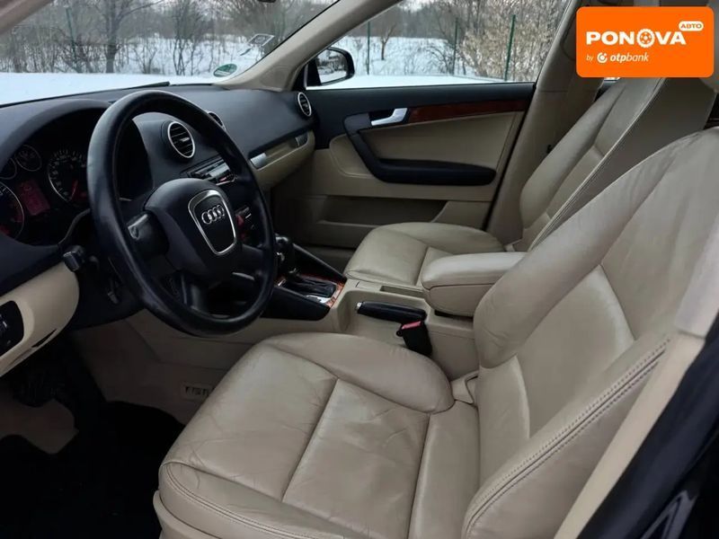 Audi A3, 2006 р., Бензин, 210 тис. км, Універсал, Чорний, Дрогобич AT-10410100 фото
