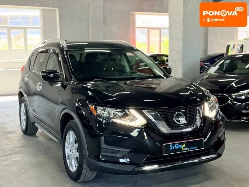 Nissan Rogue, 2018 р., Бензин, 82 тис. км, Позашляховик / Кросовер, Чорний, Кам'янське (Дніпродзержинськ) AT-10417406 фото