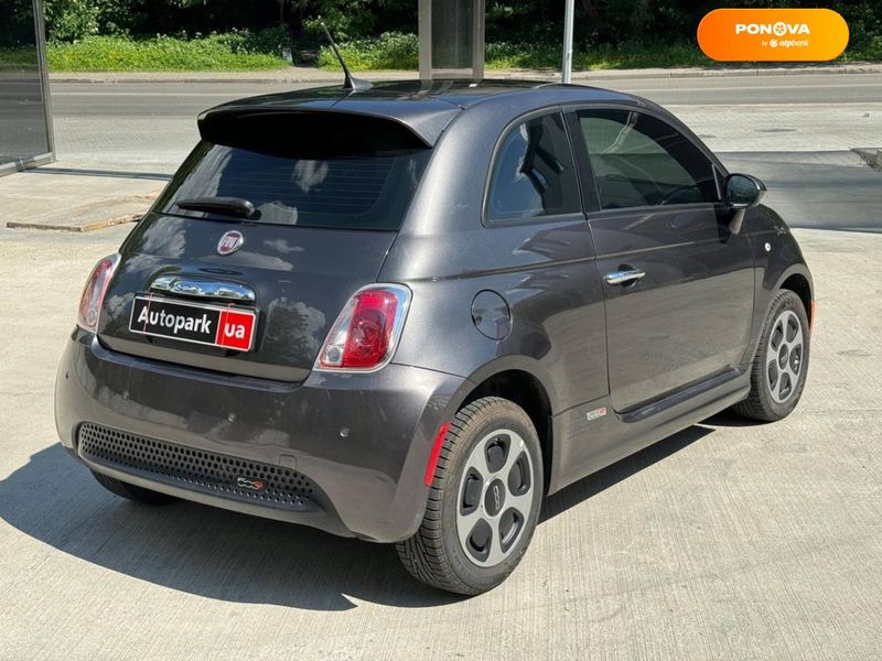 Fiat 500e, 2017, Електро, 36 тис. км, Хетчбек, Сірий, Київ 50964 фото